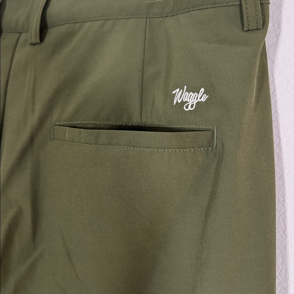 Green Waggle Golf Joggers - Picture 3 of 4